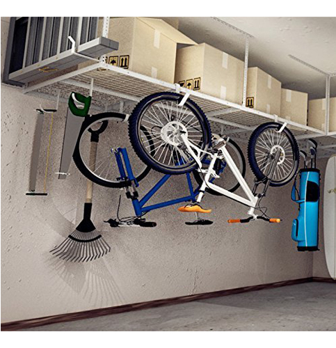 8. FLEXIMOUNTS Overhead Garage Rack - Add-On Hooks (4x8)