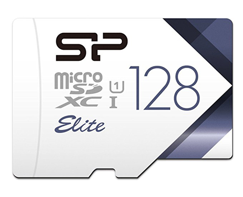6. Silicon Power 128GB MicroSD Card with Adapter