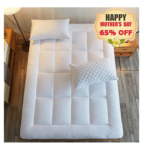 7. Shilucheng Queen Size Mattress Pad Cover