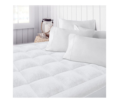 8. Beckham Premium Microplush Mattress Pad