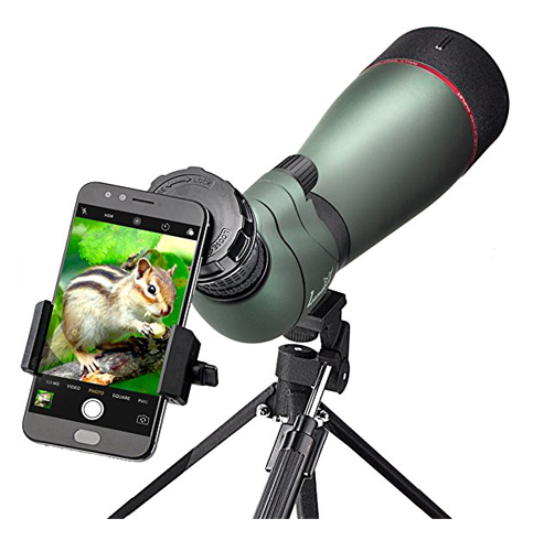 10. Landove 20-60x80 Waterproof Spotting Scope