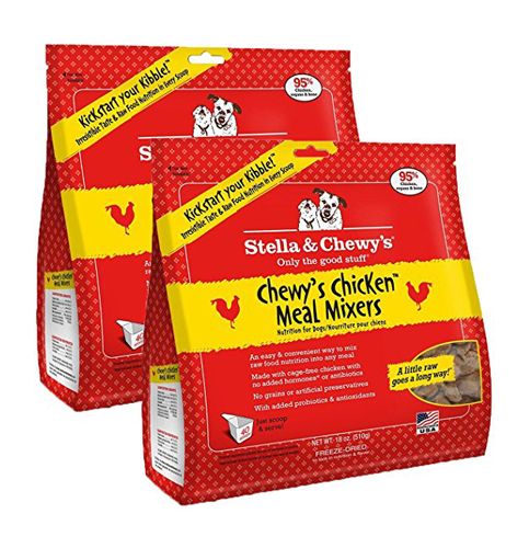 6. Stella & Chewy’s Freeze-Dried Chicken Meal Dog Topper