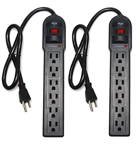 7. KMC 6 Outlet Surge Protector