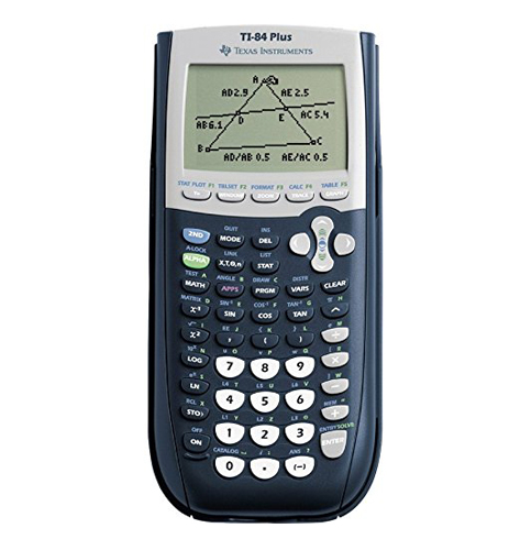 1. Texas Instruments TI-84 Calculator