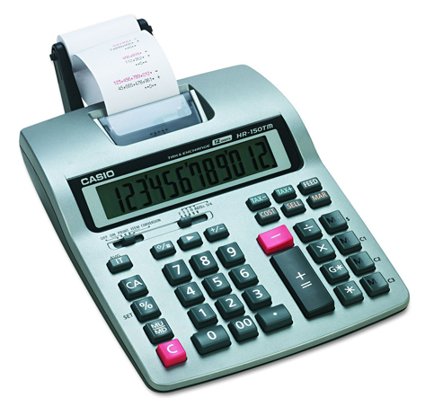 8. Casio Business Calculator (HR-150TM Plus)