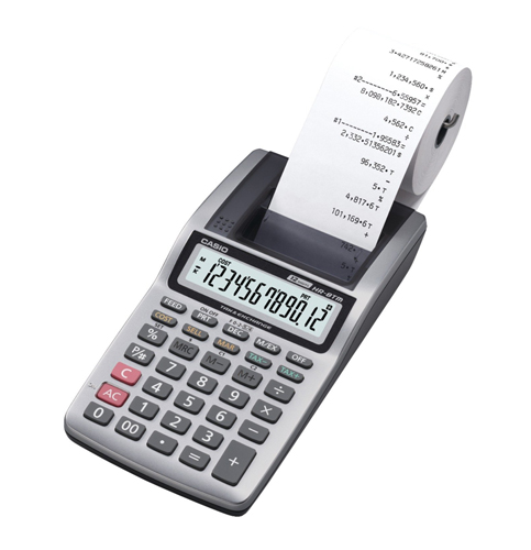 4. Casio Plus – Handheld Printing Calculator (HR-8TM)