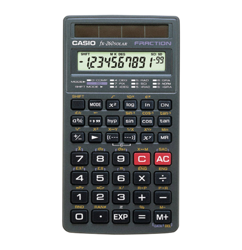 8. Casio fx-260 Scientific Calculator