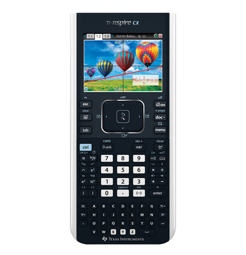 5. Texas Instruments TI-Nspire CX Graphing Calculator
