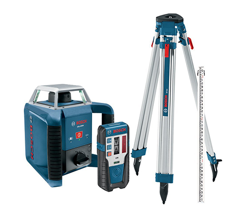 5. Bosch Exterior Self-Leveling Laser Level Kit