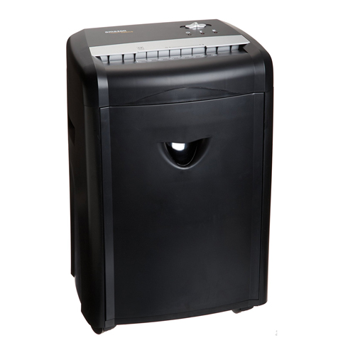 2. AmazonBasics 12-Sheet Micro-Cut Paper Shredder