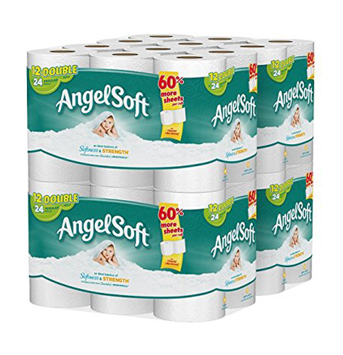 9. Angel Soft Quality Toilet Paper