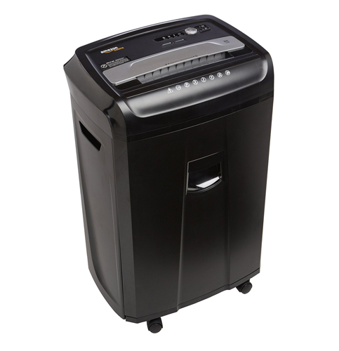 9. AmazonBasics 24-Sheet Cross-Cut Paper Shredder