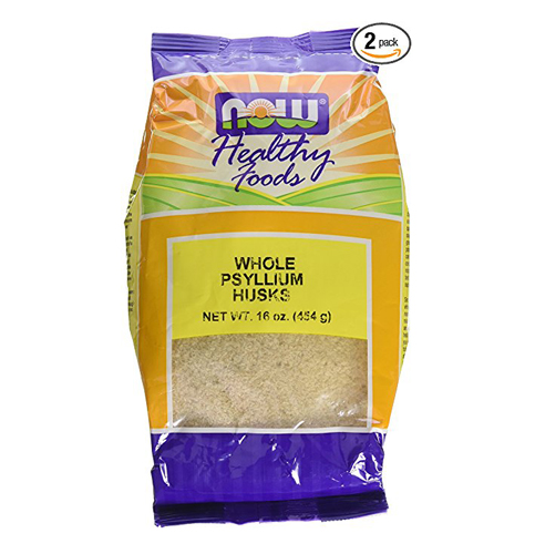 7. NOW Foods Psyllium Husks Whole, 16 Ounce