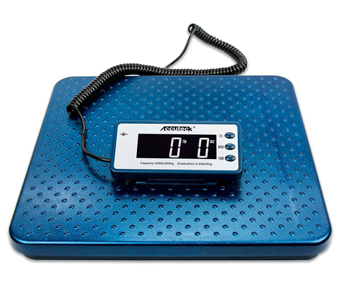 9. ACCUTEK 440lb Digital Shipping Postal Scale (ACB440)