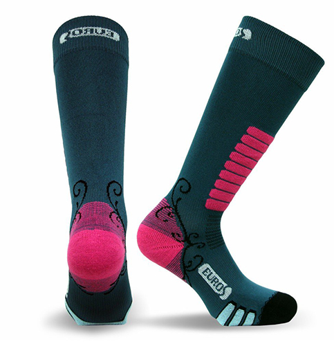 9. Eurosocks 8311W Snow Skiing Socks