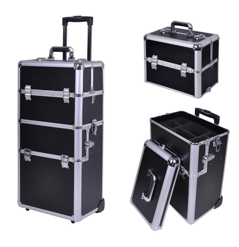 2. AW 2-IN-1Cosmetic Train Case