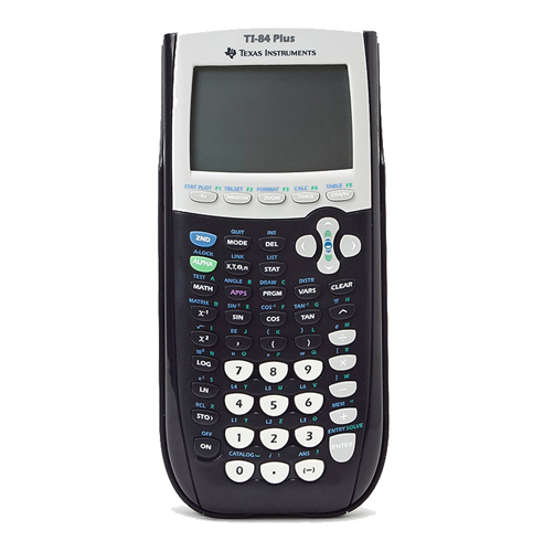 1. Texas Instruments Ti-84 plus Graphing calculator