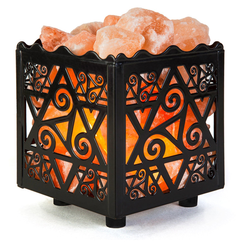 3. CRYSTAL DÉCOR Natural Himalayan Salt Lamp