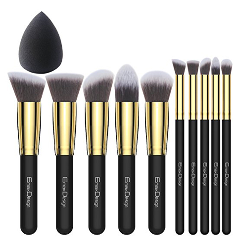 8. ExamDesign 10+1 Makeup Brush Set (MB118S)