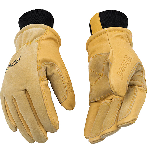 mens orange ski gloves