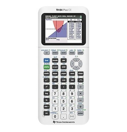 4. Texas Instruments Plus CE Graphing Calculator (TI-84)