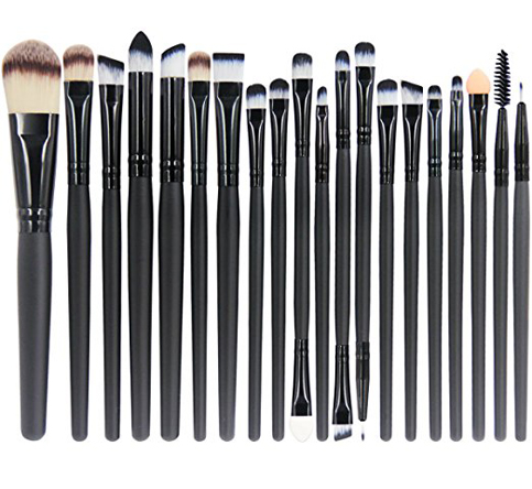 3. EmaxDesign 20 pieces makeup brush set