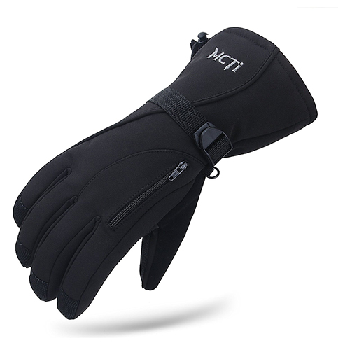 1. MCTi Waterproof Mens Ski Gloves