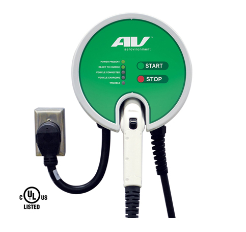 10. AeroVironment EV Charger: Plug-in, 25’