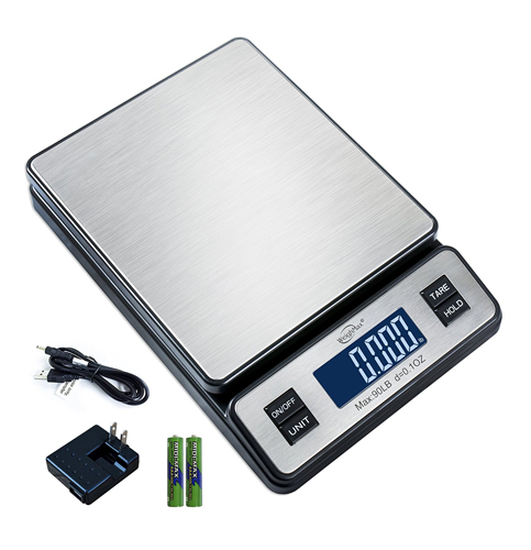 1. Weighmax W-2809 Stainless Steel Digital Postal Scale