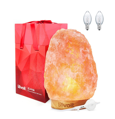 7. Levoit Elana Natural Himalayan Salt Lamp