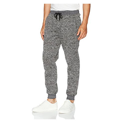 2. Southpole Men’s Basic Fleece Marled Jogger Pant