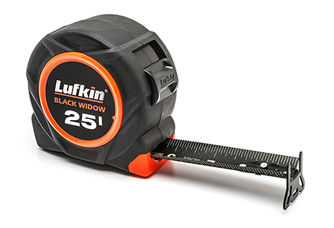 3. Lufkin L1025B Black Widow 25' Tape Measure