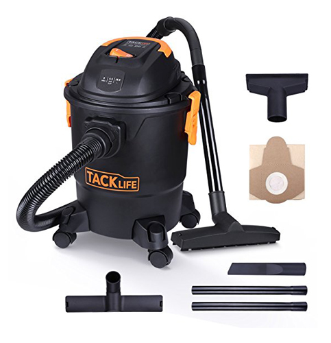 10. TACKLIFE Wet Dry Vacuum (PVC01A)