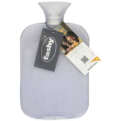 5. Fashy Transparent Classic Hot Water Bottle