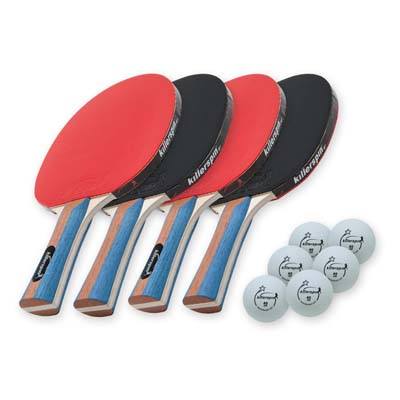 7. Killerspin JETSET4 Table Tennis Set
