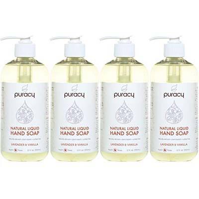 2. Puracy 12 Oz Liquid Hand Wash (4 Pack)