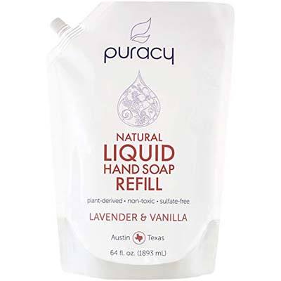 1. Puracy Liquid Hand Soap Refill (64 Ounce)
