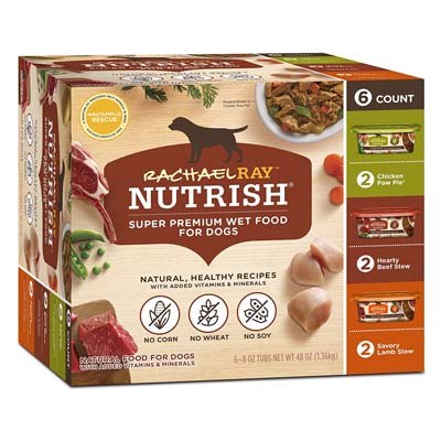 6. Rachael Ray Nutrish Natural Wet Dog Food