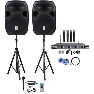 9. Rockville Power GIG All In One PA Package (RPG-122K)