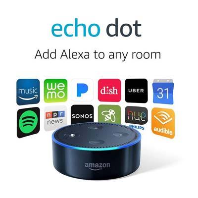 1. Echo Dot (2nd Generation) Smart Speaker with Alexa