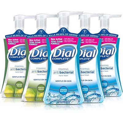 10. Dial 7.5 Fluid Ounces Foaming Hand Soap (Pack of 5)