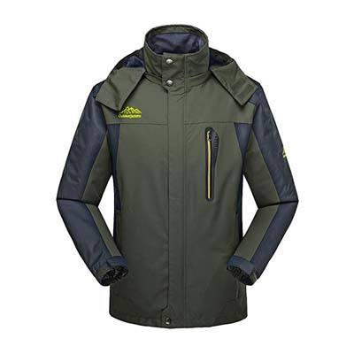 9. Lega Men’s Windproof Waterproof Jacket