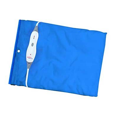 5. Sunbeam Newport Blue Heating Pad