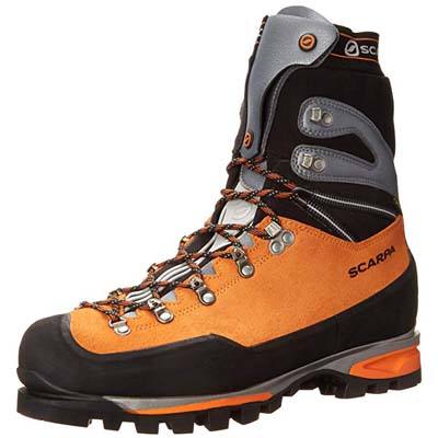 7. SCARPA Men’s Mont Blanc Pro GTX Mountaineering Boot