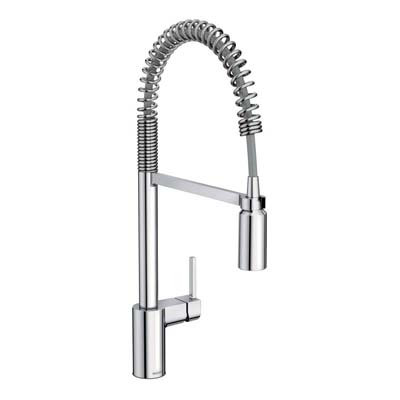 2. Moen 5923 One-Handle Pulldown Kitchen Faucet