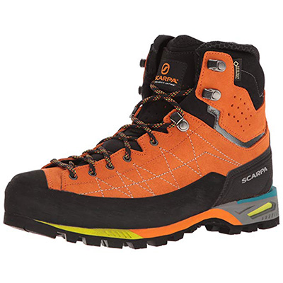 10. SCARPA Men’s Zodiac Tech GTX Mountaineering Boot