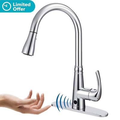 3. BOHARERS Kitchen Sensor Faucet