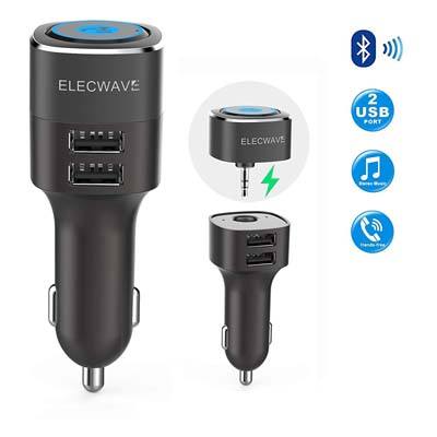 10. Elecwave Bluetooth 4.1 Car Receiver