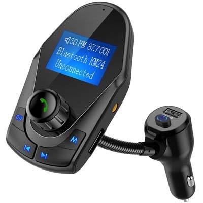 9. Nulaxy Bluetooth Car Audio Adapter