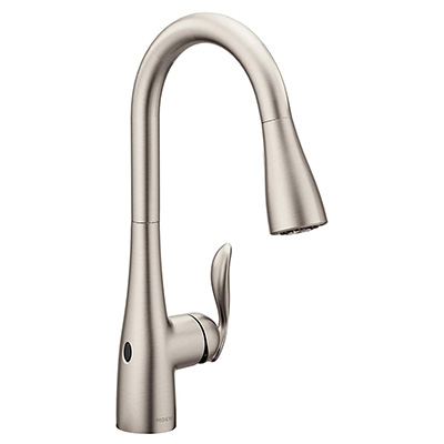 10. Moen Motionsense Touchless Kitchen Faucet (7594EWSRS)